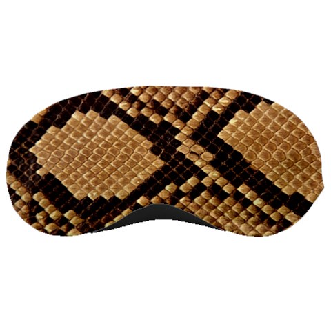 Snake Print Big	Sleeping Mask from ArtsNow.com Front