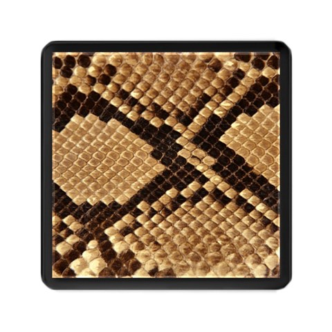 Snake Print Big	Memory Card Reader (Square) from ArtsNow.com Front