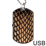 Cobra Print	Dog Tag USB Flash (Two Sides)