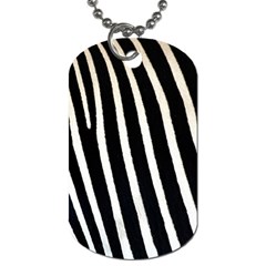 Zebra Print	 Dog Tag (Two Sides) from ArtsNow.com Back