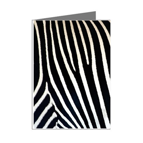 Zebra Print	 Mini Greeting Cards (Pkg of 8) from ArtsNow.com Right