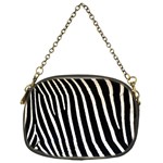 Zebra Print	 Chain Purse (One Side)