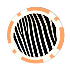 Zebra Print	 Poker Chip Card Guard (10 pack) from ArtsNow.com Front