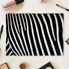 Zebra Print	 Cosmetic Bag (XL) from ArtsNow.com Front