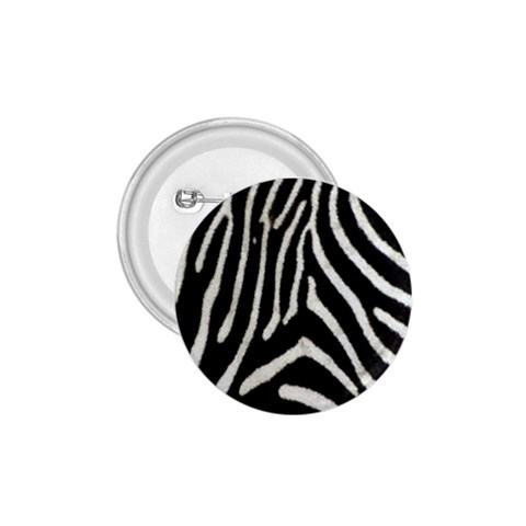 Zebra Print Big	 1.75  Button from ArtsNow.com Front