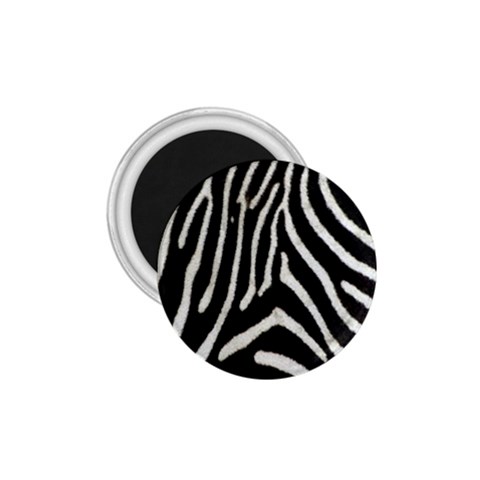 Zebra Print Big	 1.75  Magnet from ArtsNow.com Front