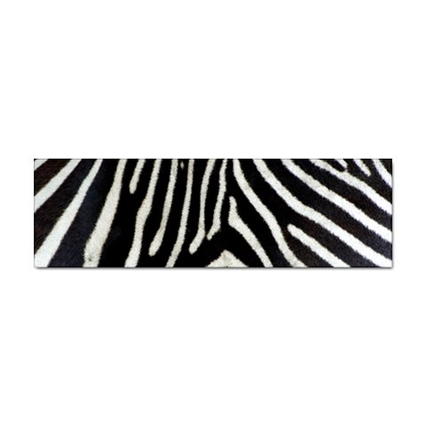 Zebra Print Big	Sticker Bumper (10 Pack) from ArtsNow.com Front