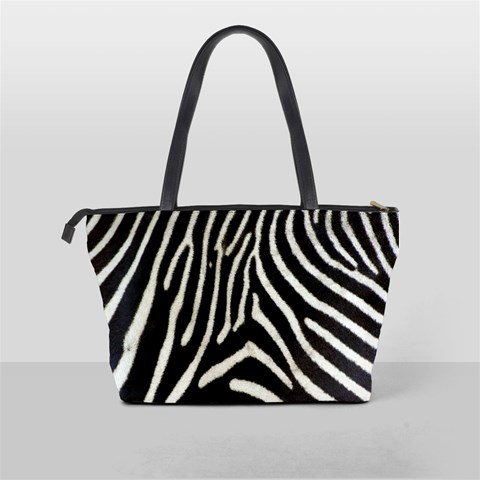 Zebra Print Big	 Classic Shoulder Handbag from ArtsNow.com Back