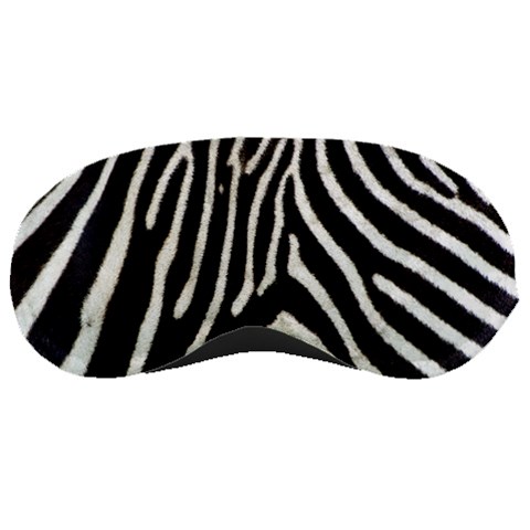 Zebra Print Big	Sleeping Mask from ArtsNow.com Front