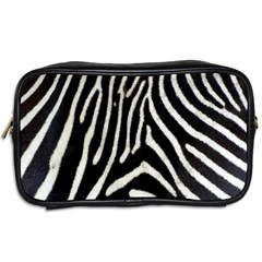 Zebra Print Big	 Toiletries Bag (Two Sides) from ArtsNow.com Back