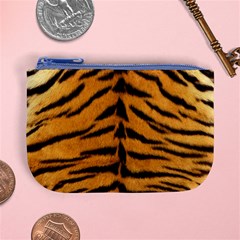 Tiger Print	 Mini Coin Purse from ArtsNow.com Front