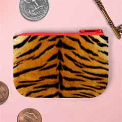 Tiger Print	 Mini Coin Purse from ArtsNow.com Back