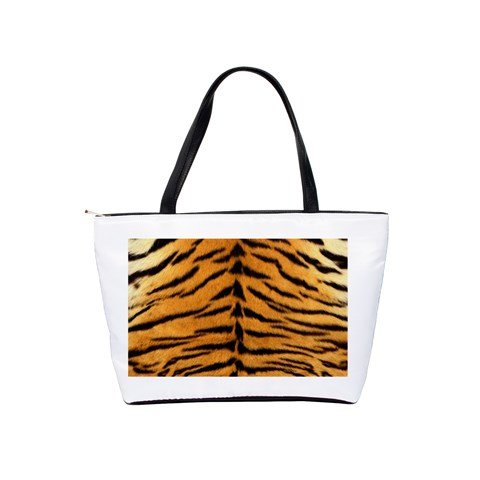 Tiger Print	 Classic Shoulder Handbag from ArtsNow.com Back