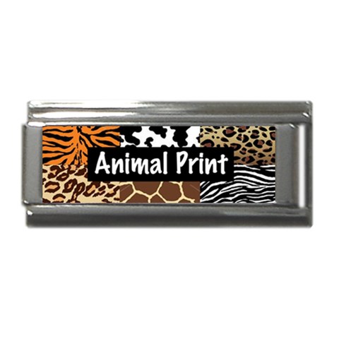 Animal Print	Super Link intalian Charm (9mm) from ArtsNow.com Front