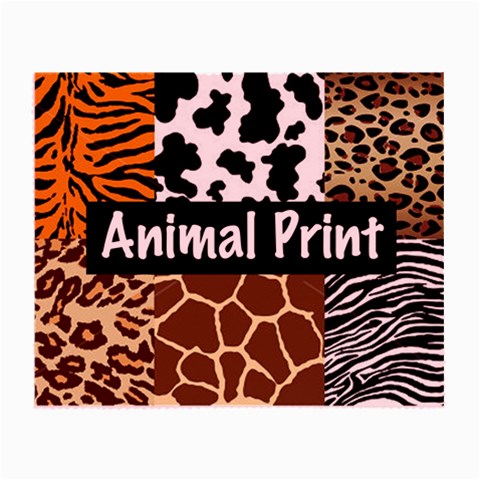 Animal Print	 Glasses Cloth (Small) from ArtsNow.com Front