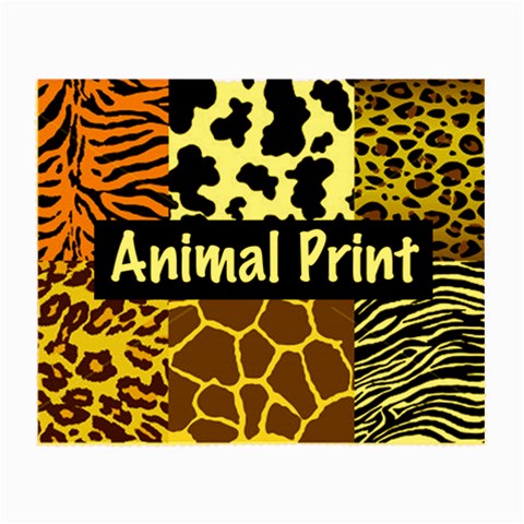 Animal Print	 Glasses Cloth (Small) from ArtsNow.com Front