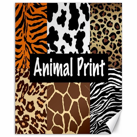 Animal Print	Canvas 11  x 14  from ArtsNow.com 10.95 x13.48  Canvas - 1