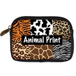 Animal Print	 Digital Camera Leather Case