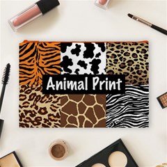 Animal Print	 Cosmetic Bag (Large) from ArtsNow.com Front