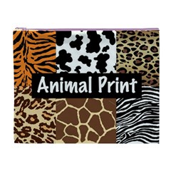 Animal Print	 Cosmetic Bag (XL) from ArtsNow.com Front