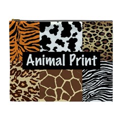 Animal Print	 Cosmetic Bag (XL) from ArtsNow.com Front