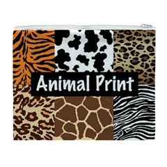 Animal Print	 Cosmetic Bag (XL) from ArtsNow.com Back