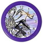 Dragonfly Sky Color Wall Clock