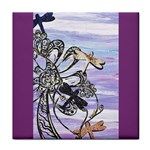 Dragonfly Sky Face Towel