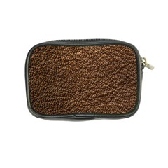 Rough Brown Leather Coin Purse from ArtsNow.com Back