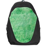 Green Grunge Soft Leather Texture Backpack Bag