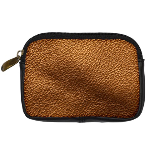 Golden Leather Texture Digital Camera Leather Case from ArtsNow.com Front