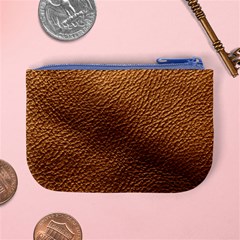 Golden Leather Texture Mini Coin Purse from ArtsNow.com Back