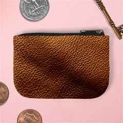 Golden Leather Texture Mini Coin Purse from ArtsNow.com Back