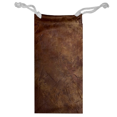 Gritty Brownstone Jewelry Bag from ArtsNow.com Front