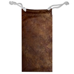 Gritty Brownstone Jewelry Bag from ArtsNow.com Front