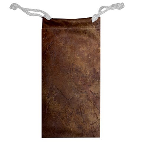 Gritty Brownstone Jewelry Bag from ArtsNow.com Back