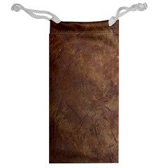 Gritty Brownstone Jewelry Bag from ArtsNow.com Back