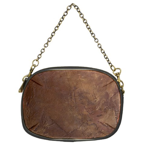 Gritty Brownstone Chain Purse (One Side) from ArtsNow.com Front