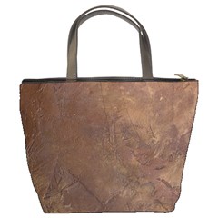 Gritty Brownstone Bucket Bag from ArtsNow.com Back