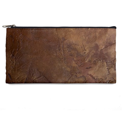 Gritty Brownstone Pencil Case from ArtsNow.com Front