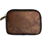 Gritty Brownstone Digital Camera Leather Case