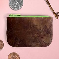 Gritty Brownstone Mini Coin Purse from ArtsNow.com Front