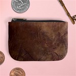 Gritty Brownstone Mini Coin Purse