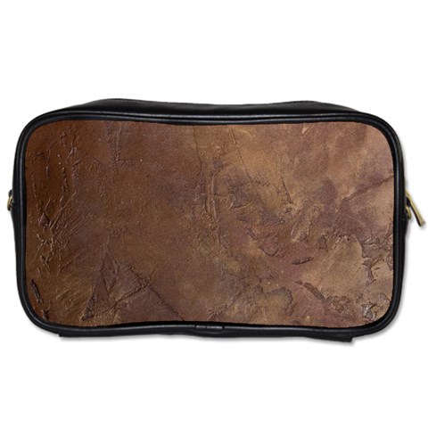 Gritty Brownstone Toiletries Bag (One Side) from ArtsNow.com Front