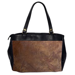 Gritty Brownstone Oversize Office Handbag (Two Sides) from ArtsNow.com Back