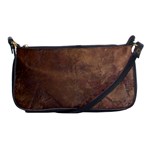 Gritty Brownstone Shoulder Clutch Bag