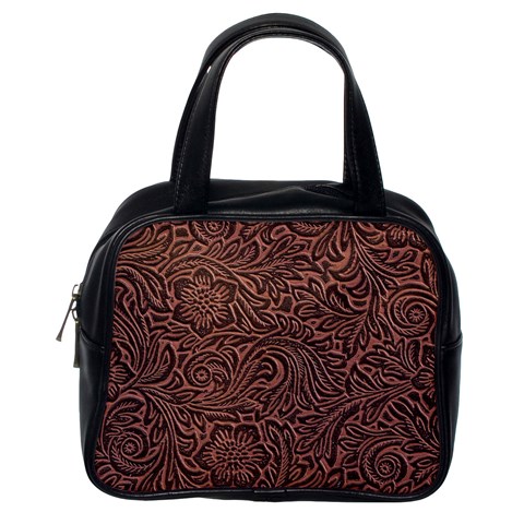 Flowers And Swirls Classic Handbag (One Side) from ArtsNow.com Front