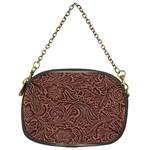 Flowers And Swirls Chain Purse (One Side)