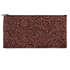 Flowers And Swirls Pencil Case from ArtsNow.com Front