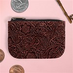 Flowers And Swirls Mini Coin Purse